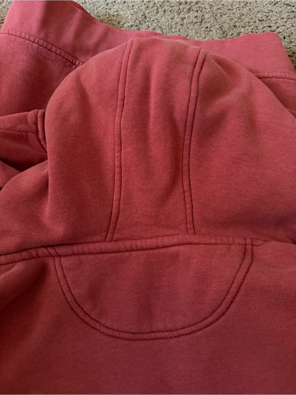 Carhartt Women's Dusty Rose Hoodie Jacket - Picture 4 of 5